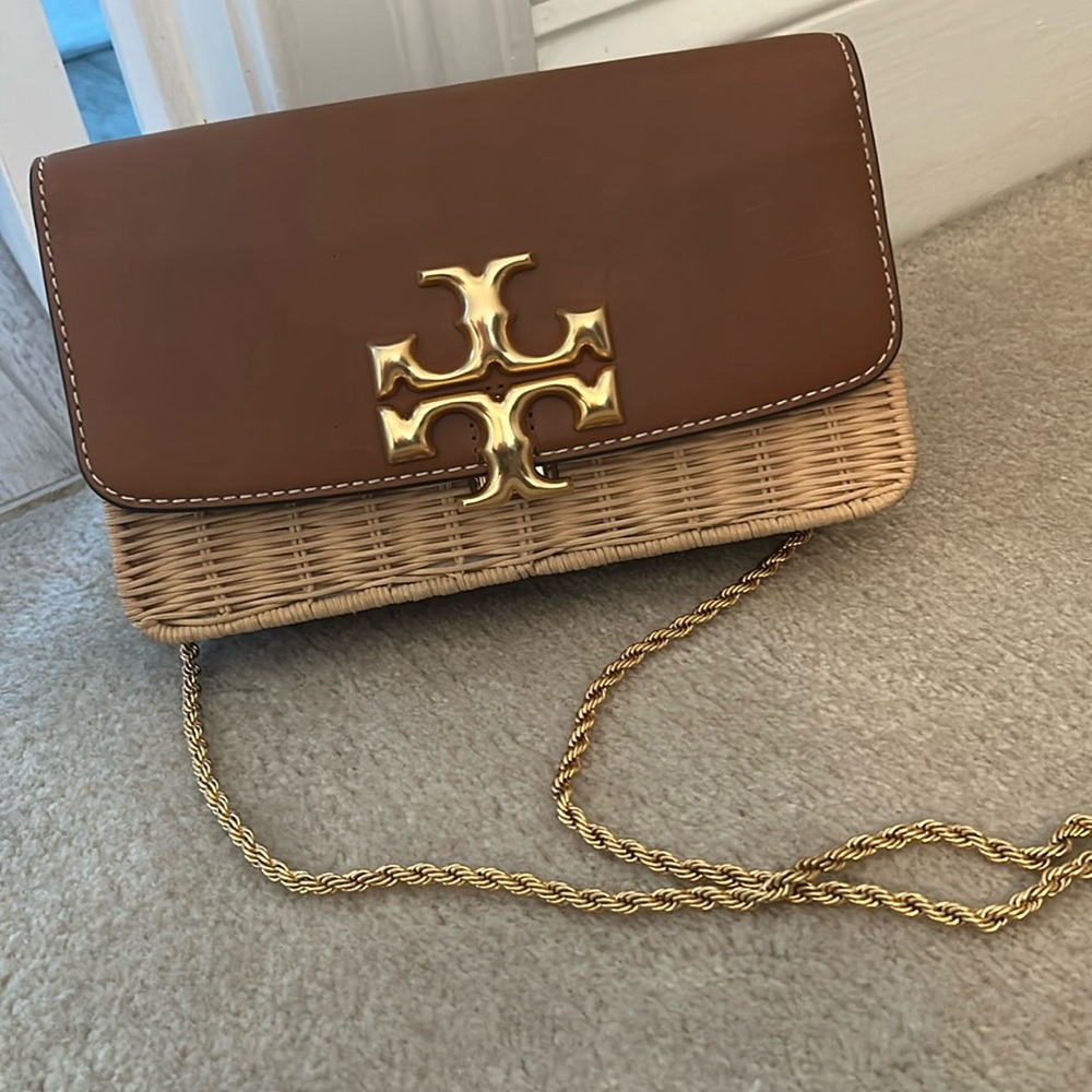 Tory Burch Eleanor Wicker handbag